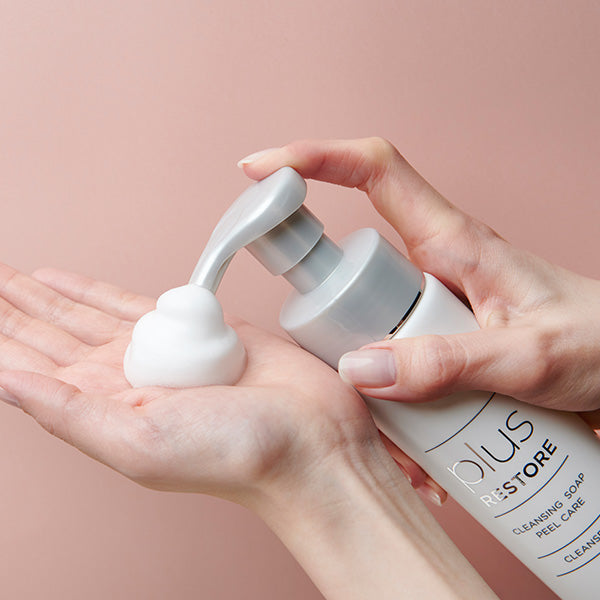 【詰替用】プラスリストア クレンジングソープ泡ピールケア詰替用 （大容量500ml）